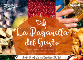 LA PAGANELLA DEL GUSTO, DAL 13 SETTEMBRE AL VIA LA TERZA EDIZIONE